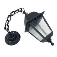 Светильник садово-парковый подвесной 60Вт E27 пластик черный IP44 4х гранный Светильник садово-парковый подвесной 60Вт E27 пластик черный IP44 4х гранный