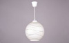 купить Светильник подвесной (люстра) 1*60Вт E27 белый полушар нити в Йошкар-Оле Светильник подвесной (люстра) 1*60Вт E27 белый полушар нити