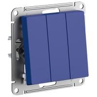 купить Атлас аквамарин выключатель 3кл скрытая 10А IP20  в Йошкар-Оле Атлас аквамарин выключатель 3кл скрытая 10А IP20