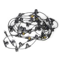 купить Гирлянда Белт-лайт 10м, E27, шаг 25см, 40 патронов, черный каучук, IP65 (Uniel) в Йошкар-Оле Гирлянда Белт-лайт 10м, E27, шаг 25см, 40 патронов, черный каучук, IP65 (Uniel)