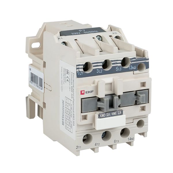 Контактор 32А 220В 1НЗ КМЭ EKF PROxima 