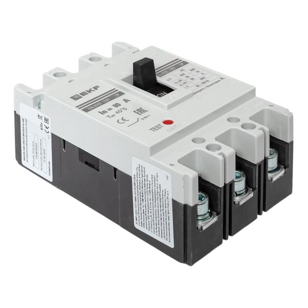 Автомат 3Р 80А 35кА ВА-99М PROxima EKF габ. 100