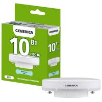 Лампа свд GX53 10Вт 6500К 1000лм таблетка матовая  GENERICA (IEK)
