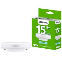 купить Лампа свд 220В GX53 15Вт 6500К 1500лм таблетка матовая GENERICA (IEK) в Йошкар-Оле Лампа свд 220В GX53 15Вт 6500К 1500лм таблетка матовая GENERICA (IEK)