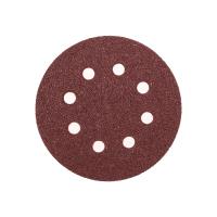 купить Шлифкруг D125 P180 для опорной тарелки на липучке с отверстиями 10шт в Йошкар-Оле Шлифкруг D125 P180 для опорной тарелки на липучке с отверстиями 10шт