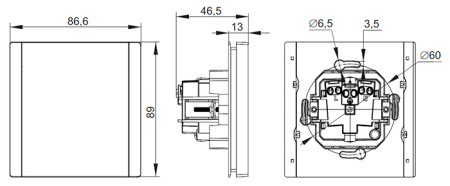 купить Фортепиано ваниль розетка скрытая 1-мест заземление с крышкой шторки IP44  в Йошкар-Оле Фортепиано ваниль розетка скрытая 1-мест заземление с крышкой шторки IP44