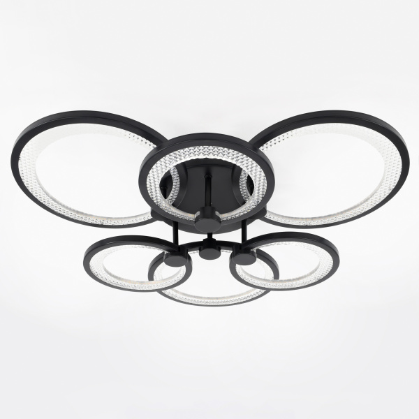 купить Светильник потолочный (люстра) свд 117Вт 3000К-6500К 9500лм черный пульт в Йошкар-Оле Светильник потолочный (люстра) свд 117Вт 3000К-6500К 9500лм черный пульт