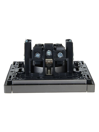 купить Фортепиано сталь розетка скрытая 1-мест заземление IP20  в Йошкар-Оле Фортепиано сталь розетка скрытая 1-мест заземление IP20