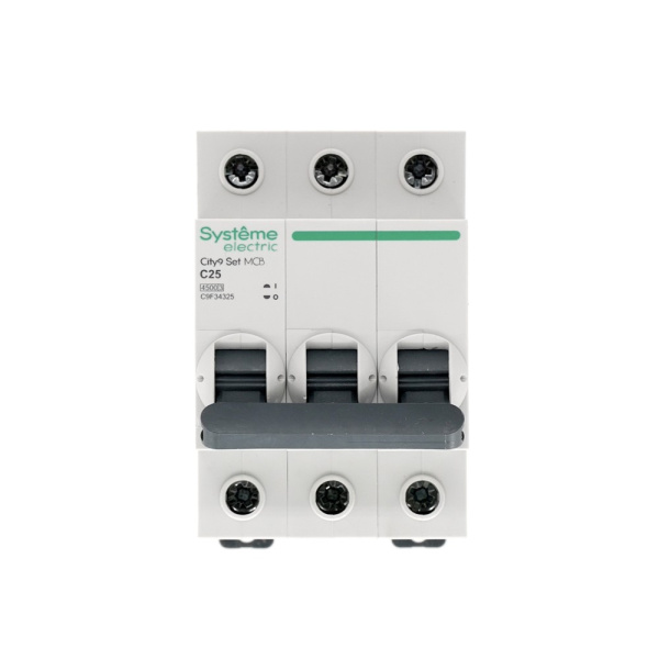 купить Автомат 3Р 25А C 4,5кА City9 Systeme Electric  в Йошкар-Оле Автомат 3Р 25А C 4,5кА City9 Systeme Electric