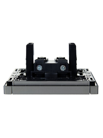 купить Фортепиано сталь розетка скрытая 1-мест шторки IP20 в Йошкар-Оле Фортепиано сталь розетка скрытая 1-мест шторки IP20