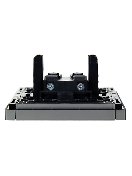 купить Фортепиано сталь розетка скрытая 1-мест шторки IP20 в Йошкар-Оле Фортепиано сталь розетка скрытая 1-мест шторки IP20