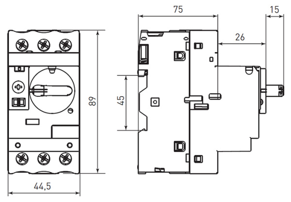 купить Автомат пуска двигателя GV2P 17-23 А EKF PROxima в Йошкар-Оле Автомат пуска двигателя GV2P 17-23 А EKF PROxima