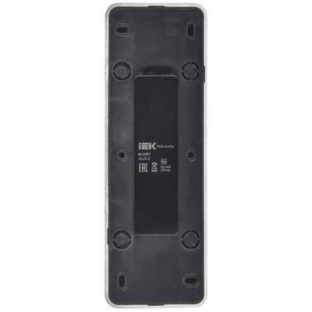 купить Глори сталь розетка открытая 4-мест заземление IP20  в Йошкар-Оле Глори сталь розетка открытая 4-мест заземление IP20