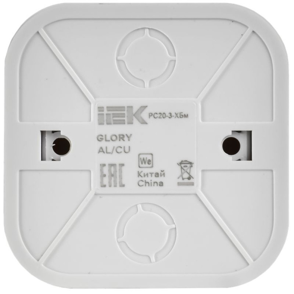 купить GLORY Роз. с з/к без з/ш о/у 16А РС20-3-ХБм бел. м. IEK в Йошкар-Оле GLORY Роз. с з/к без з/ш о/у 16А РС20-3-ХБм бел. м. IEK