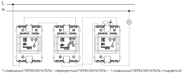 купить Глосса графит переключатель перекрестный 1кл скрытая 10А IP20  в Йошкар-Оле Глосса графит переключатель перекрестный 1кл скрытая 10А IP20
