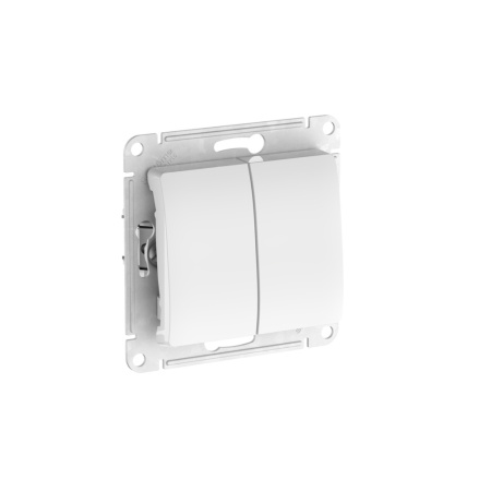 купить Глосса белый выключатель 2кл скрытая 10А IP20 быстрозажим.клем.   в Йошкар-Оле Глосса белый выключатель 2кл скрытая 10А IP20 быстрозажим.клем.