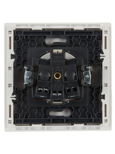 купить Фортепиано белый розетка скрытая 1-мест заземление шторки IP20  в Йошкар-Оле Фортепиано белый розетка скрытая 1-мест заземление шторки IP20