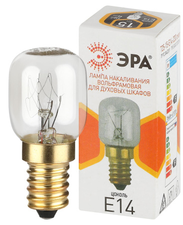купить Лампа накал Е14 15Вт 90лм духовка ЭРА в Йошкар-Оле Лампа накал Е14 15Вт 90лм духовка ЭРА
