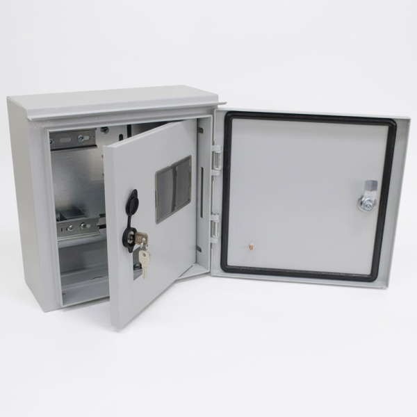 Корпус ЩУ-1/1-1 310*300*150мм серый IP54 Электростандарт