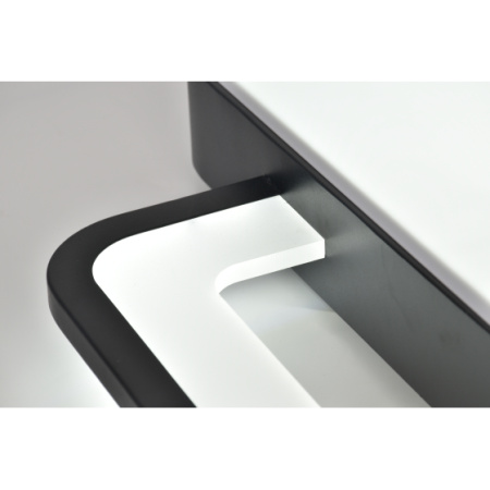 купить Светильник потолочный (люстра) свд 105Вт 3000К-6000К 5166лм белый/черный пульт диммер  в Йошкар-Оле Светильник потолочный (люстра) свд 105Вт 3000К-6000К 5166лм белый/черный пульт диммер