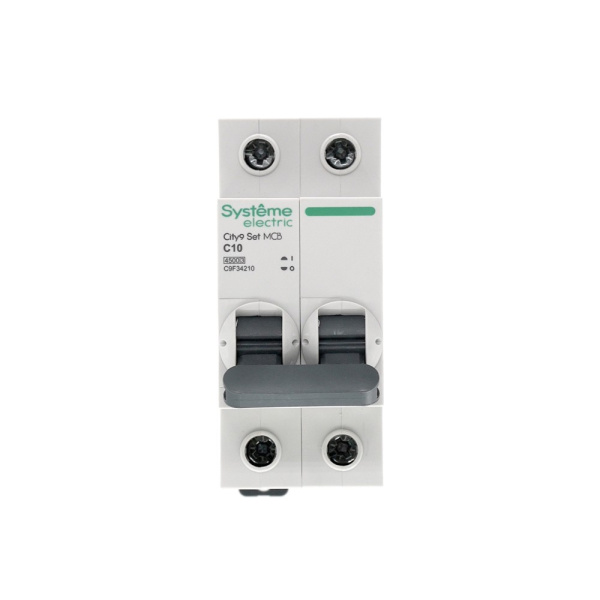 Автомат 2Р 10А C 4,5кА City9 Systeme Electric 