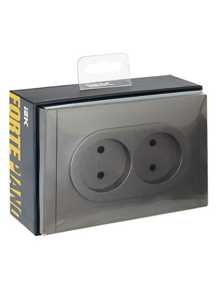 купить Фортепиано сталь розетка скрытая 2-мест шторки быстрозажим. клем. IP20  в Йошкар-Оле Фортепиано сталь розетка скрытая 2-мест шторки быстрозажим. клем. IP20