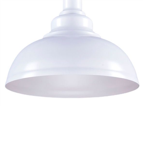 купить Светильник подвесной (люстра) 1*60Вт E27 белый полусфера Амальгама в Йошкар-Оле Светильник подвесной (люстра) 1*60Вт E27 белый полусфера Амальгама