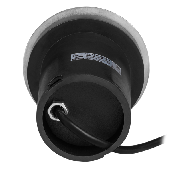 Светильник тротуарный 1*35Вт GU10 IP65 хром металл Jazzway 