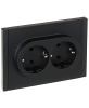 купить Фортепиано черный розетка скрытая 2-мест заземление шторки быстрозажим. клем. IP20 б/к в Йошкар-Оле Фортепиано черный розетка скрытая 2-мест заземление шторки быстрозажим. клем. IP20 б/к