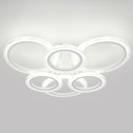 купить Светильник потолочный (люстра) свд 90Вт 3000К-6500К 7300лм белый пульт в Йошкар-Оле Светильник потолочный (люстра) свд 90Вт 3000К-6500К 7300лм белый пульт