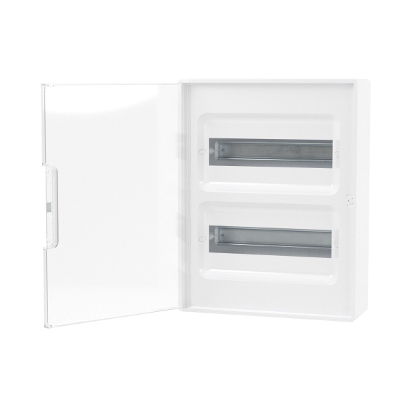 купить Бокс 24мод навесной белый прозрачная дверь IP40 FRAME DKC в Йошкар-Оле Бокс 24мод навесной белый прозрачная дверь IP40 FRAME DKC