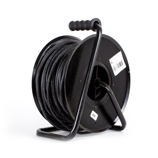 купить Удлинитель 4-мест 50м КГ 3*2,5 черный катушка металл IP44 PlexUp 4000Вт в Йошкар-Оле Удлинитель 4-мест 50м КГ 3*2,5 черный катушка металл IP44 PlexUp 4000Вт