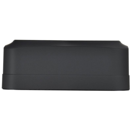 Глори черный розетка открытая 2-мест заземление шторки IP20 