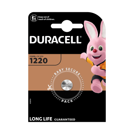 Батарейка дисковая CR1220 BL1 Duracell 