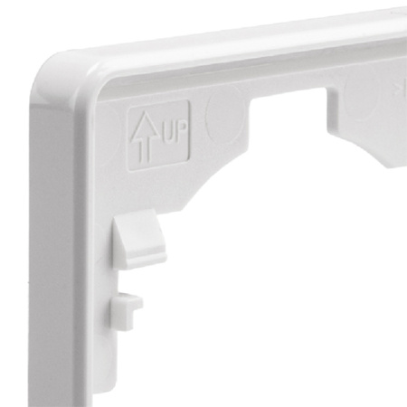 купить Миле Раунд белый рамка 4-ая универсально  в Йошкар-Оле Миле Раунд белый рамка 4-ая универсально