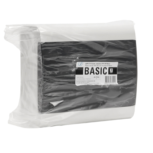 купить Бокс 10мод навесной белый чёрная дверь IP41 ЩРН-П EKF Basic в Йошкар-Оле Бокс 10мод навесной белый чёрная дверь IP41 ЩРН-П EKF Basic