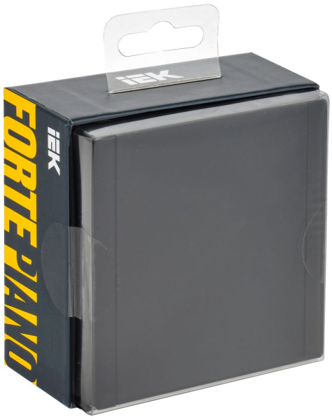 купить Фортепиано черный механизм розетки скрытая 1-мест заземление с крышкой шторки IP44  в Йошкар-Оле Фортепиано черный механизм розетки скрытая 1-мест заземление с крышкой шторки IP44