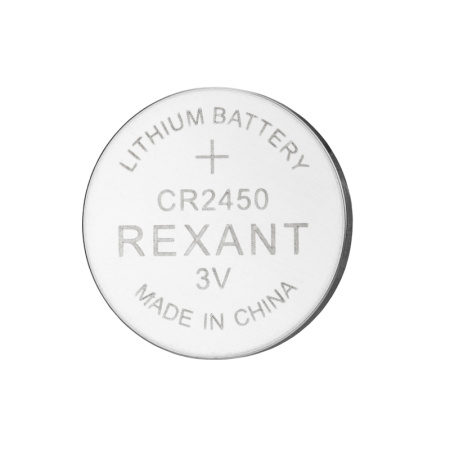 купить Батарейка дисковая CR2450 штучно Rexant  в Йошкар-Оле Батарейка дисковая CR2450 штучно Rexant
