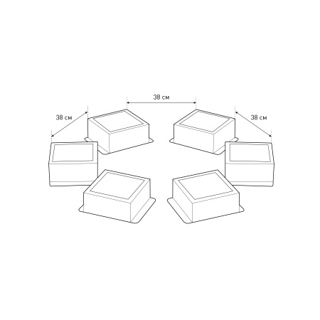 купить Светильник даунлайт свд 36Вт 4000К 3420лм квадрат металлик встраиваемый ЭРА 6х грильято в Йошкар-Оле Светильник даунлайт свд 36Вт 4000К 3420лм квадрат металлик встраиваемый ЭРА 6х грильято