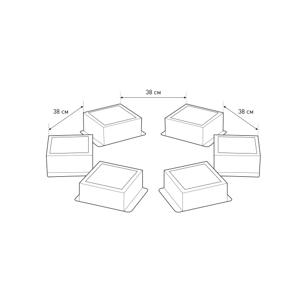 купить Светильник даунлайт свд 36Вт 4000К 3420лм квадрат металлик встраиваемый ЭРА 6х грильято в Йошкар-Оле Светильник даунлайт свд 36Вт 4000К 3420лм квадрат металлик встраиваемый ЭРА 6х грильято
