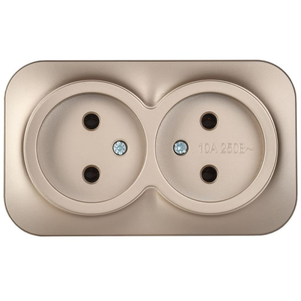 купить GLORY Роз. 2-я без з/к/ш о/у 10А РС22-2-ХШм шамп. м. IEK в Йошкар-Оле GLORY Роз. 2-я без з/к/ш о/у 10А РС22-2-ХШм шамп. м. IEK