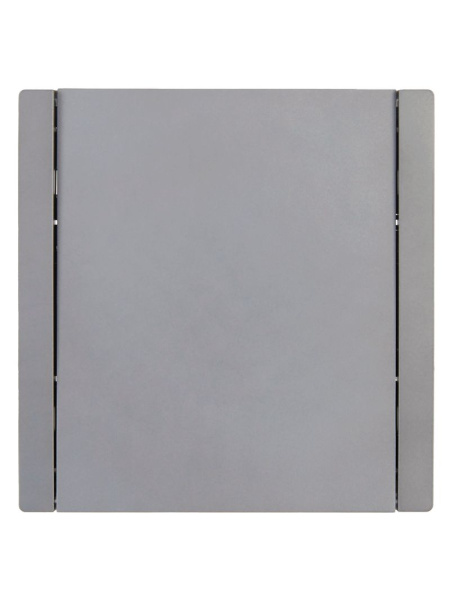 Фортепиано сталь выключатель 1кл скрытая 10А IP20 