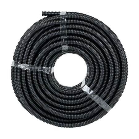 Труба гофра 16мм ПНД легкая 100м EKF черный