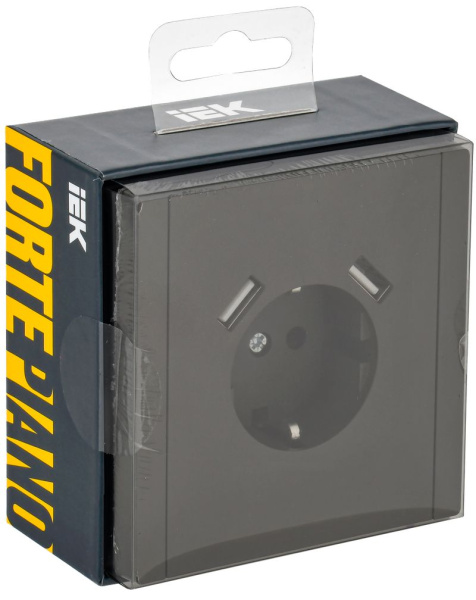 купить Фортепиано серый розетка скрытая 1-мест заземление шторки USB IP20 3,1А в Йошкар-Оле Фортепиано серый розетка скрытая 1-мест заземление шторки USB IP20 3,1А