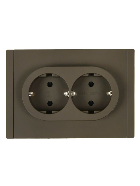 купить Фортепиано серый розетка скрытая 2-мест заземление шторки IP20  в Йошкар-Оле Фортепиано серый розетка скрытая 2-мест заземление шторки IP20