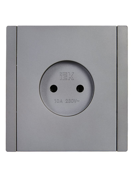 купить Фортепиано сталь розетка скрытая 1-мест IP20  в Йошкар-Оле Фортепиано сталь розетка скрытая 1-мест IP20