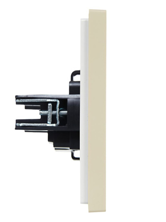 купить Фортепиано ваниль розетка скрытая 1-мест IP20  в Йошкар-Оле Фортепиано ваниль розетка скрытая 1-мест IP20