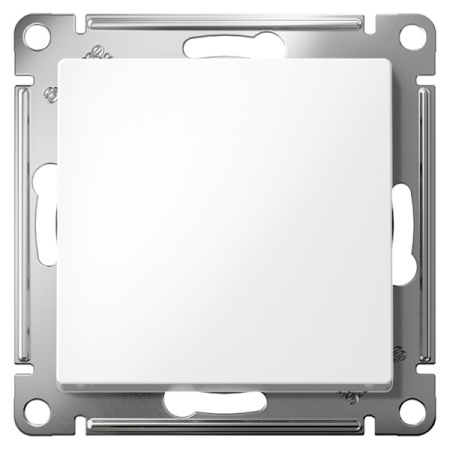 AtlasDesign белый выключатель 1кл скрытая 10А IP20 