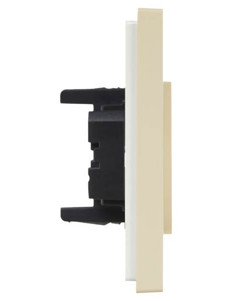 купить Фортепиано ваниль розетка скрытая 2-мест шторки быстрозажим. клем. IP20  в Йошкар-Оле Фортепиано ваниль розетка скрытая 2-мест шторки быстрозажим. клем. IP20