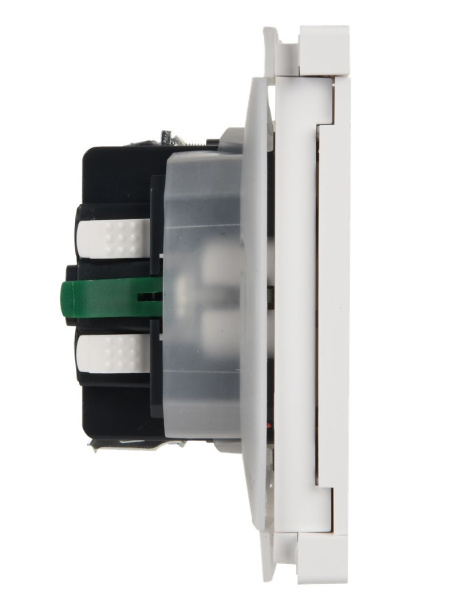 купить Фортепиано белый розетка скрытая 1-мест заземление с крышкой шторки IP44  в Йошкар-Оле Фортепиано белый розетка скрытая 1-мест заземление с крышкой шторки IP44